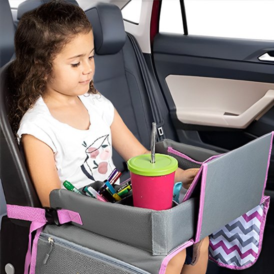 Organisateur_voiture_enfant_siege_arriere_rose