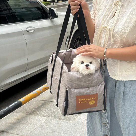 Siège auto chien | Sécurité Premium™