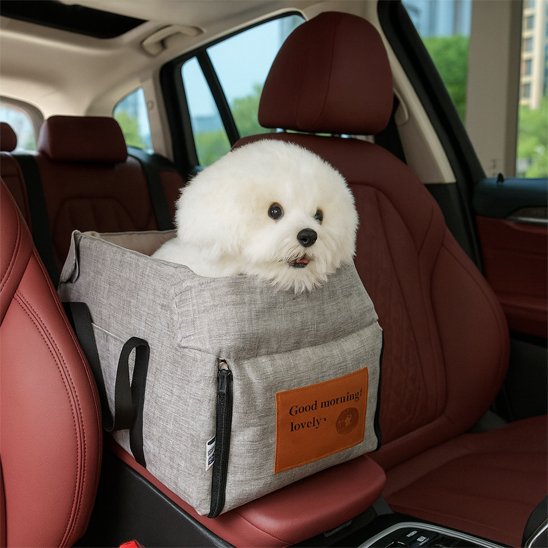 Siège auto chien | Sécurité Premium™