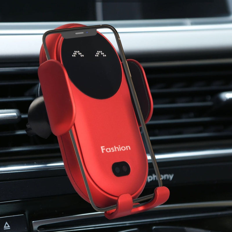 support-téléphone-voiture-rouge