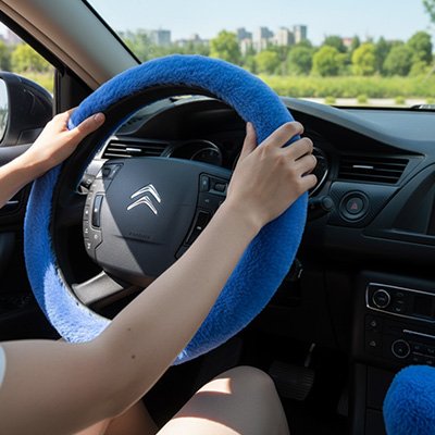 Housse-de-volant-premium-bleu