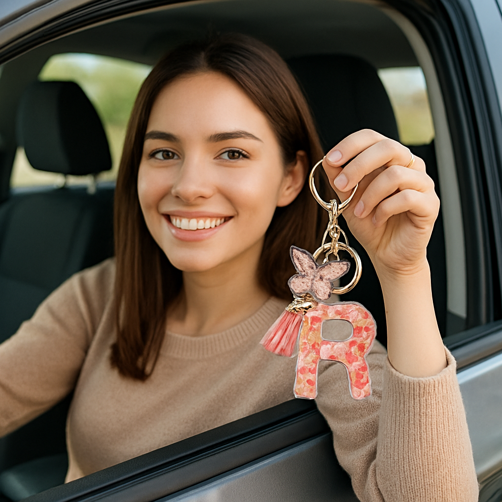 Porte clé | Élégance Personnalisé R