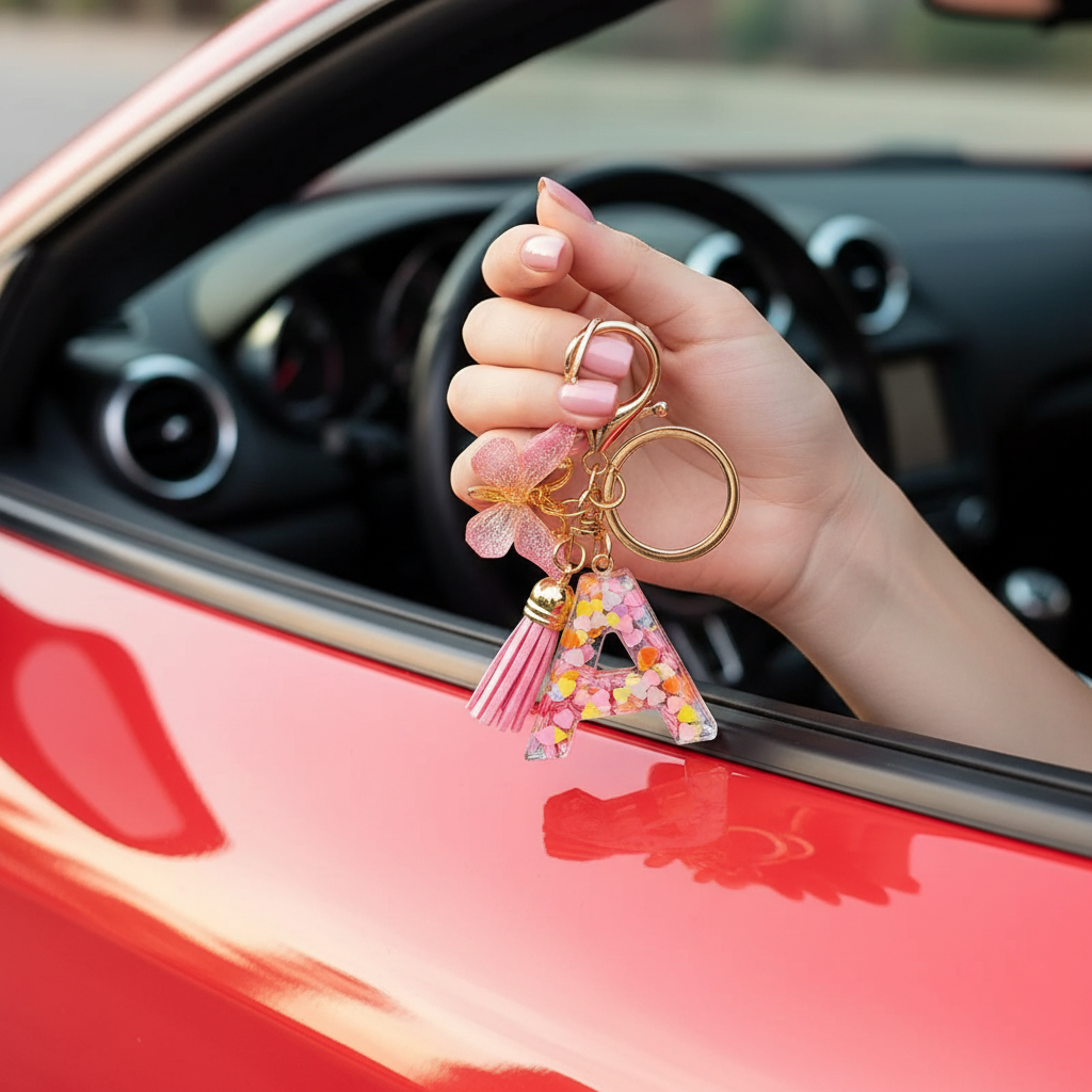 Porte clé | Élégance Personnalisé A