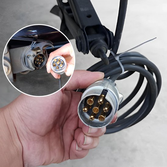 branchement prise remorque