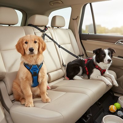 Ceinture de sécurité pour chiens 