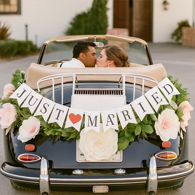 Decoration voiture mariage