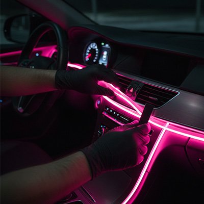 Led interieur voiture