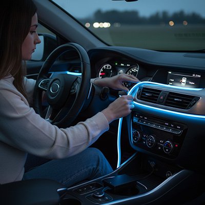 Led interieur voiture