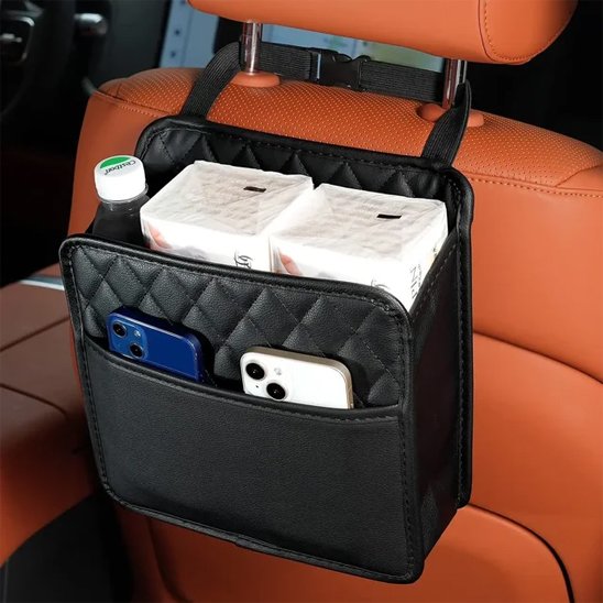 Organisateur voiture noir
