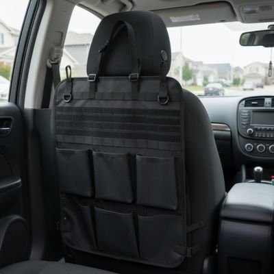 organisateur-voiture-noir tactic