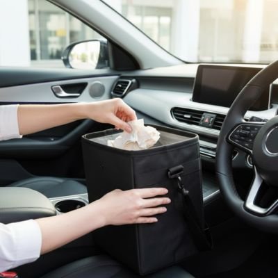 Poubelle voiture 