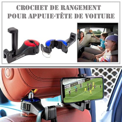 ClipwiseSignature™ | Crochet rotatif de luxe 2 en 1.