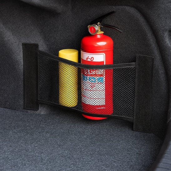 Rangement voiture filet noir