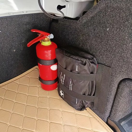 Rangement voiture filet