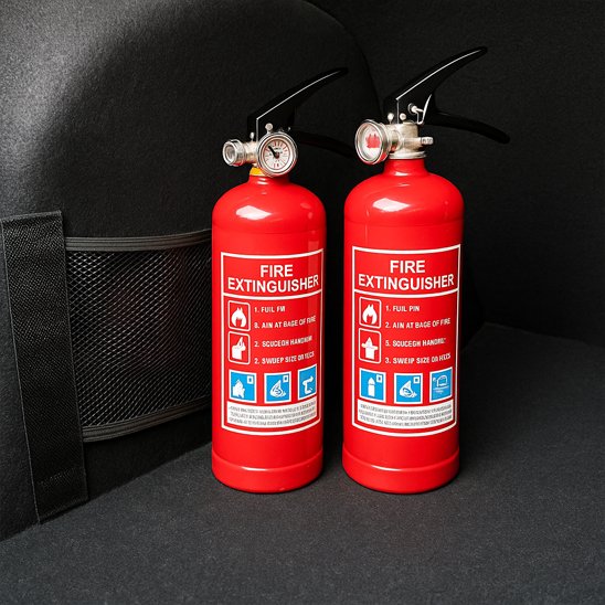 Rangement voiture noir