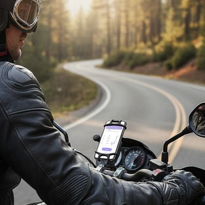 Support telephone moto