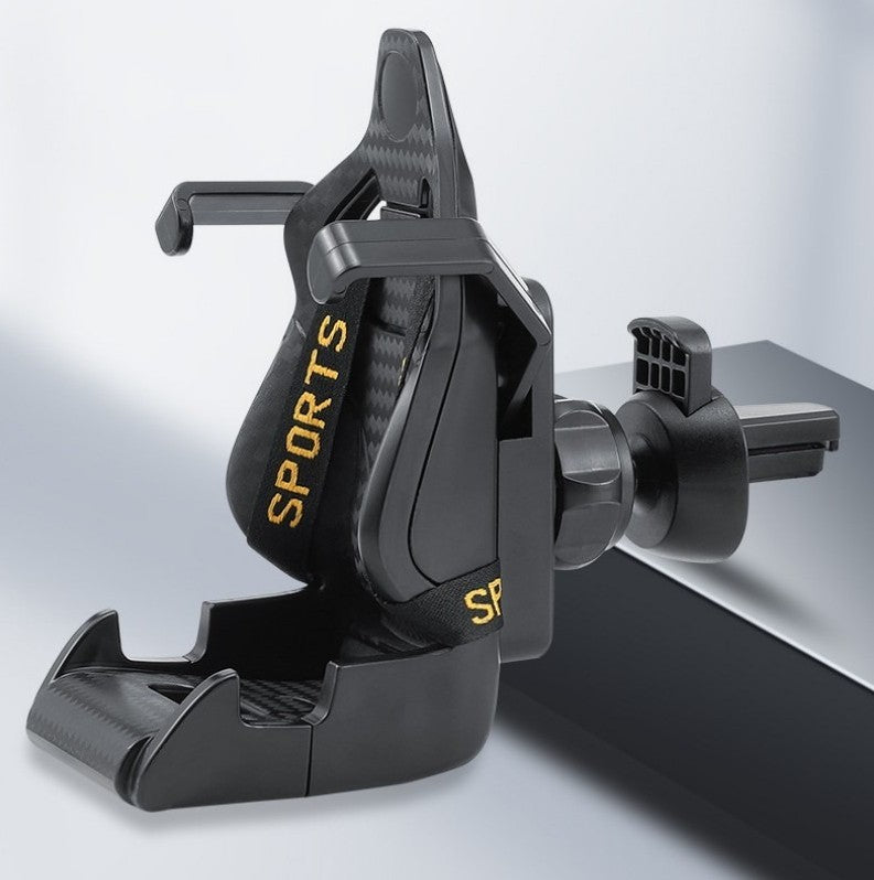 support portable pour voiture jaune