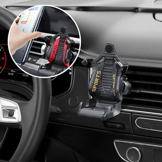 support portable pour voiture rouge