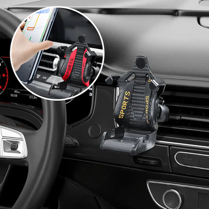 support portable pour voiture rouge