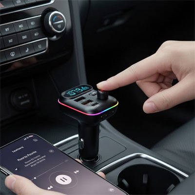 Transmetteur fm bluetooth